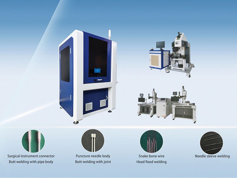 Precision metal medical device laser welding machine