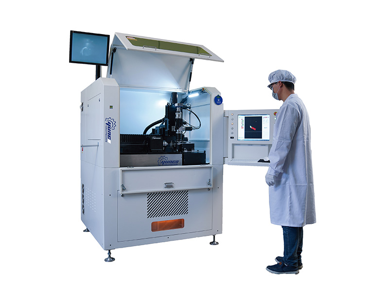 Medical needle tube laser processing center