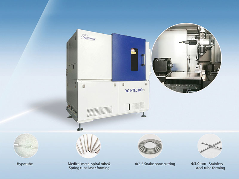 Medical hypotube & spiral tube laser cutting machine